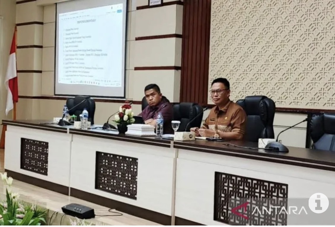 Kepala Dinas Tenaga Kerja, ESDM, dan Transmigrasi Provinsi Gorontalo Wardoyo Pongoliu di Gorontalo