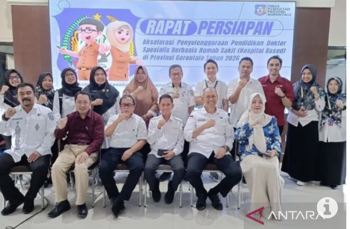 Kepala Dinas Kesehatan, Pengendalian Penduduk dan Keluarga Berencana (Dinkes P2KB) Provinsi Gorontalo Anang S Otoluwa di Gorontalo