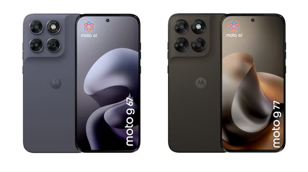 Tampilan Smartphone Motorola G66 dan G77