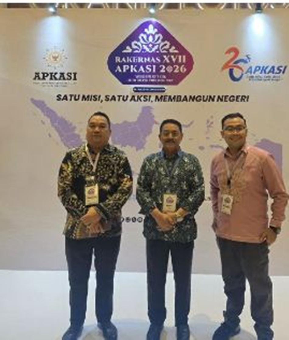 Bupati Boalemo, Rum Pagau manfaatkan Rakernas) APKASI XVII Tahun 2026 sinkronisasi kebijakan pusat dan daerah.(F:Kmfo)