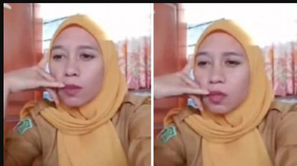 guru yang bersangkutan tampak terkejut dan segera menyampaikan permintaan maaf secara terbuka kepada para penonton.(F:Ist)