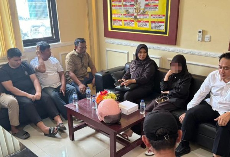 mahasiswi asal Gorontalo yang sempat dikabarkan hilang selama 18 hari akhirnya berhasil ditemukan di wilayah Kabupaten Banggai.(F:Hms-Pol)