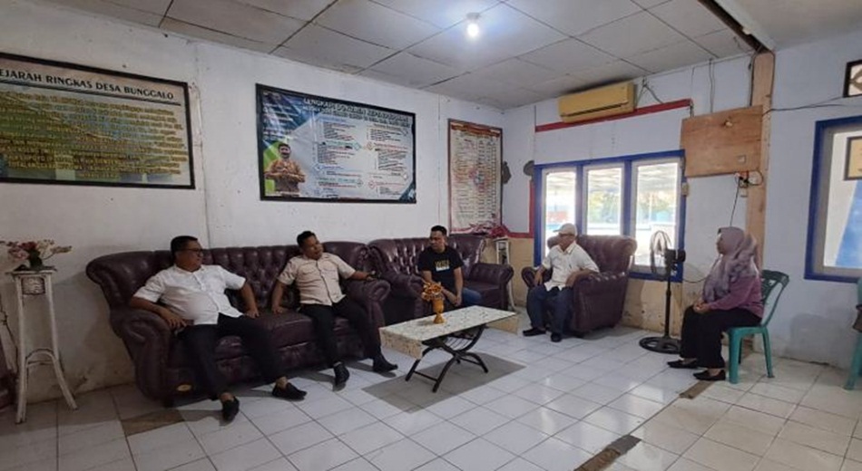 Kunjungan Komisi IV DPRD Provinsi Gorontalo di Desa Bunggalo Kecamatan Telaga.(F:Hms-Engki)