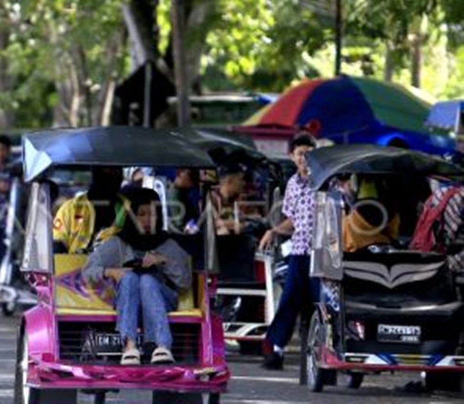 Sebanyak kurang lebih 10.000 unit bentor akan disiapkan Pemerintah daerah (F:Ist)