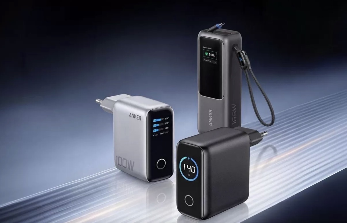 Anker meluncurkan charger pintar berlayar dengan AI Smart Power Distribution.