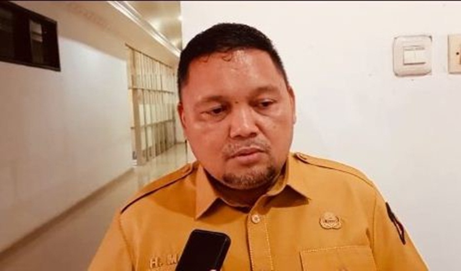 Kepala Badan Keuangan dan Aset Daerah (BKAD) Kabupaten Gorontalo, Hariyanto Manan.(F:Kmfo)