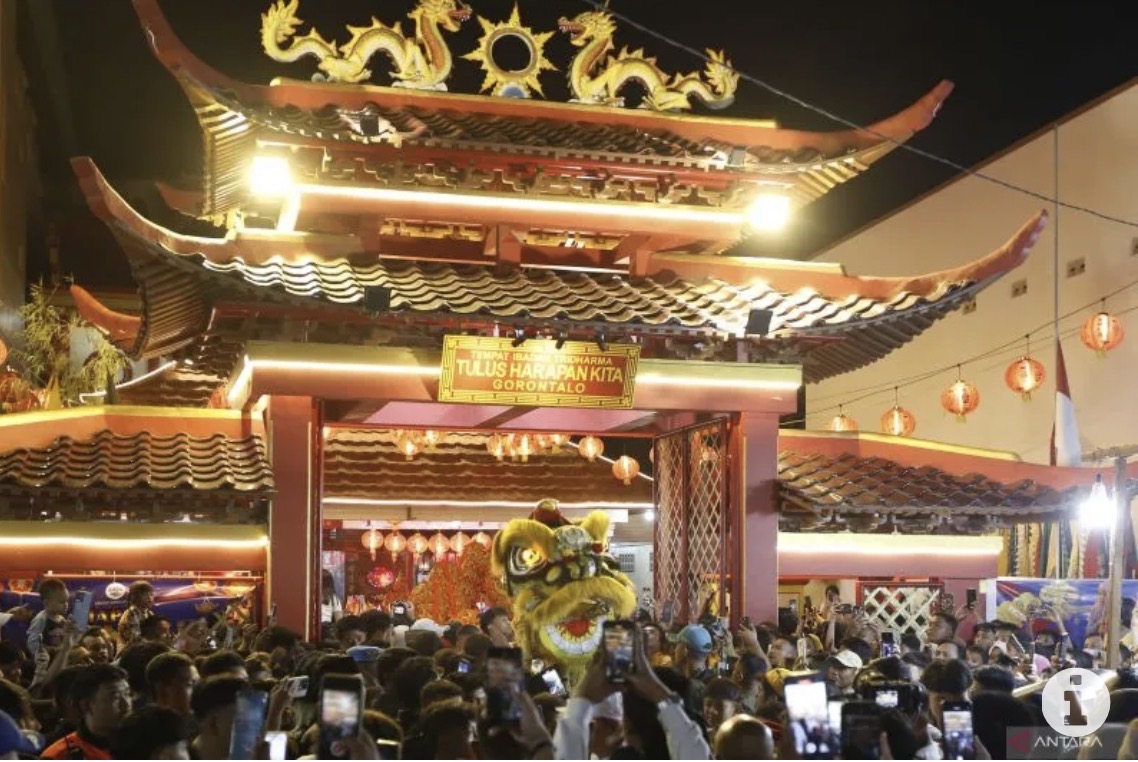  Perayaan Cap Go Meh di Gorontalo dipadati ribuan warga 