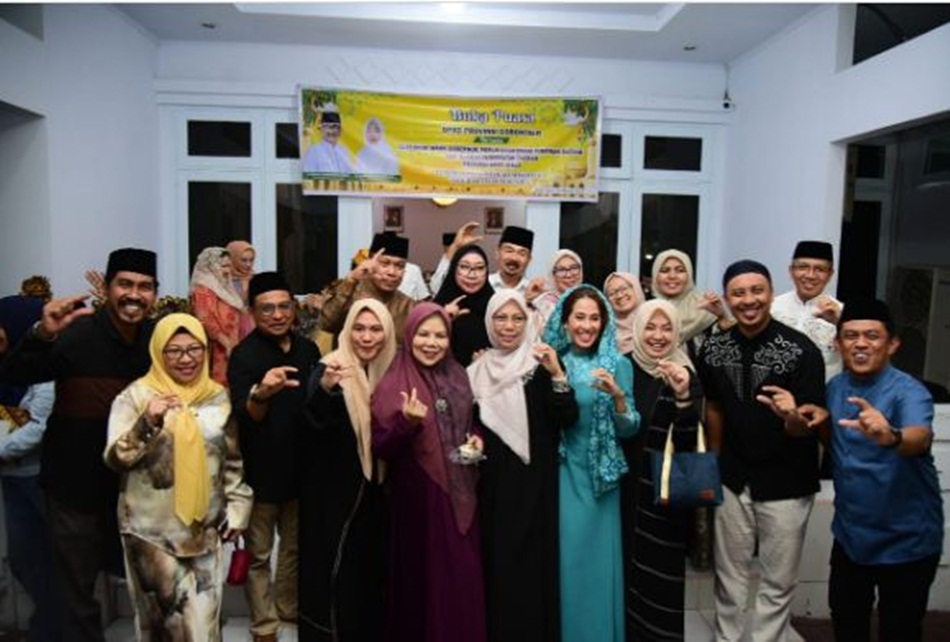 Agenda buka puasa bersama yang digelar di Rumah Dinas Ketua  DPRD Provinsi Gorontalo.(F:Hms-Setwan)