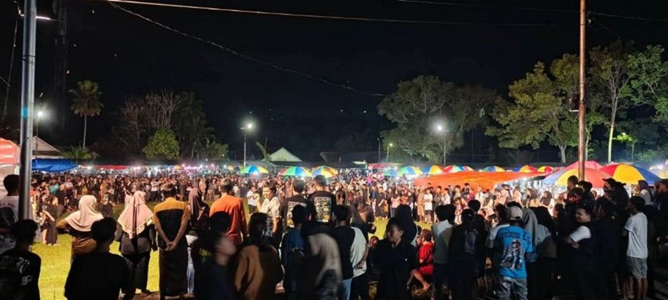 Suasana Festival Gebyar Qunut Batudaa.(F:;ist)
