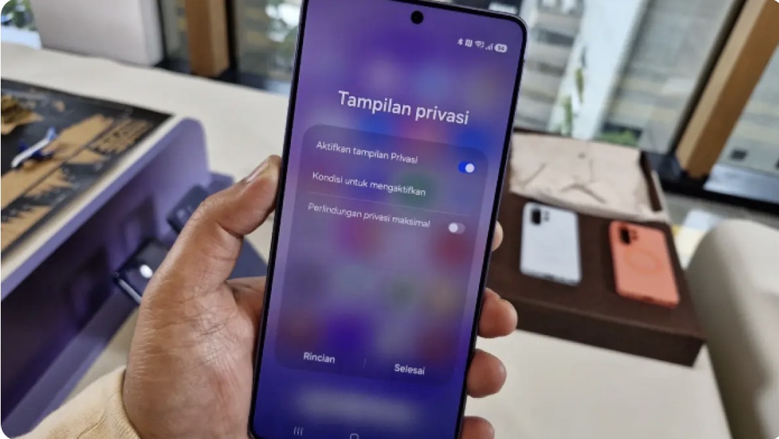 Ilustrasi smartphone baru Samsung Galaxy S26 Series bisa masuk daftar gadget yang wajib dipertimbangkan jika THR sudah cair. (RianAlfianto/JawaPos.com). 