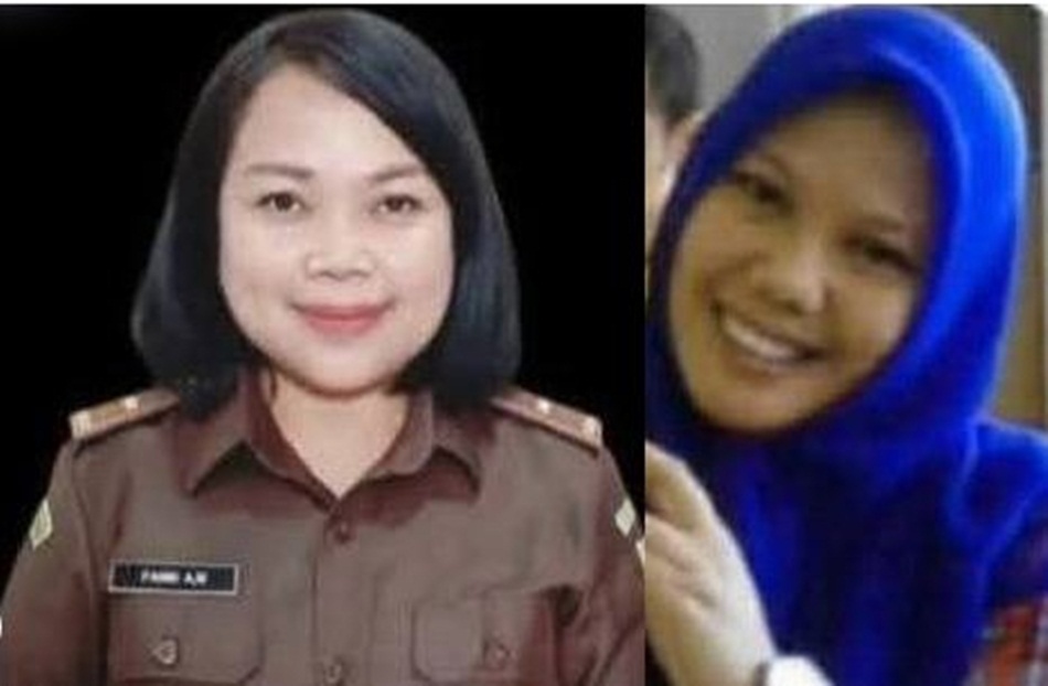 adik dan kakak korban tewas dalam Lakalantas tunggal di di ruas Jalan Trans Sulawesi Desa Sapa Minahasa selaatan.(F:ist)