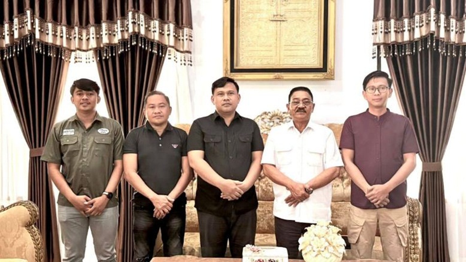 Bupati Boalemo, Rum Pagau, menerima kunjungan tim Detasemen Khusus 88 Antiteror (Densus 88) (F:Forkopim)