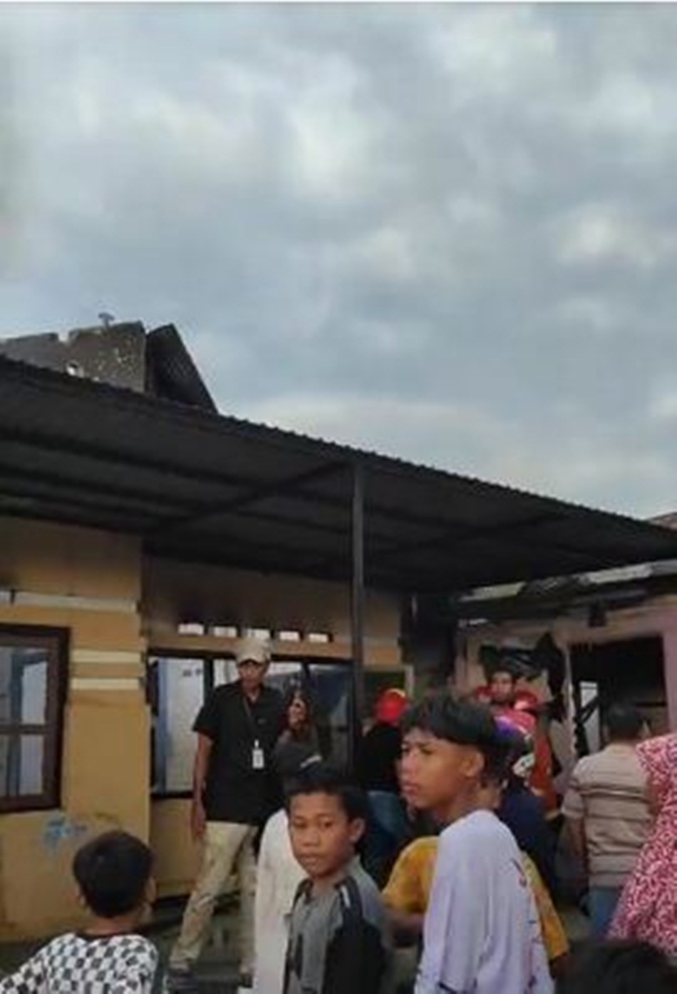 Musibah kebakaran kembali terjadi di Kelurahan Huangobotu, Kecamatan Dungingi, Kota Gorontalo.(F:kmfo0
