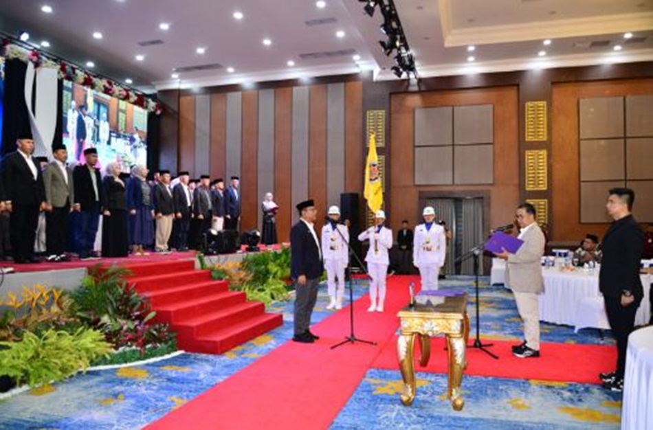 Sofian Ibrahim resmi dilantik sebagai Ketua DPP IKAPTK Provinsi Gorontalo periode 2025&ndash;2030 (F:Kmfo)