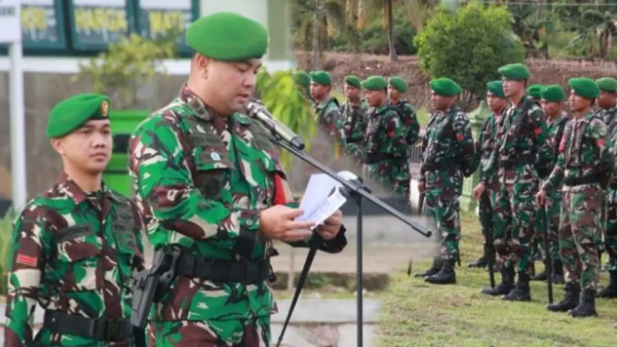 Dandim 1316 Boalemo Letkol CZI Yuda Herizal, SH saat membuka Program TNI 
Manunggal Membangun Desa (TMMD) ke-128 di Kabupaten Boalemo.(F:KODIM)