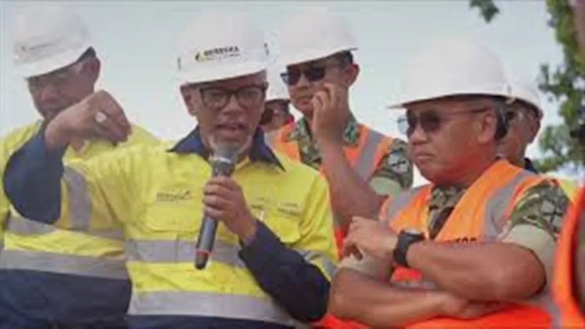 Direktur Utama PT Merdeka Gold Resources Tbk, Boyke Poerbaya Abidin.(F:ist)