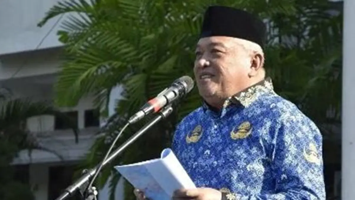 Wakil Bupati Gorontalo, Tonny S. Junus, memimpin langsung apel Korps Pegawai Republik Indonesia (Korpri) di lingkungan Pemerintah Kabupaten Gorontalo.(F:Kmfo)