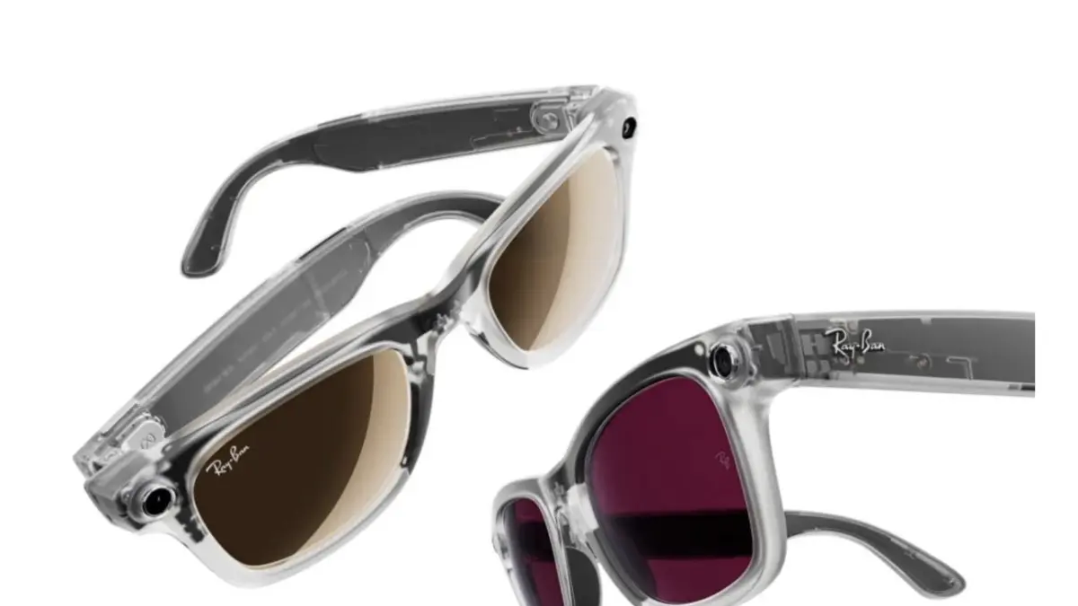 Ilustrasi kacamata pintar. Dalam foto ini kacamata Meta Ray-Bans. (ANTARA/blog Meta)
