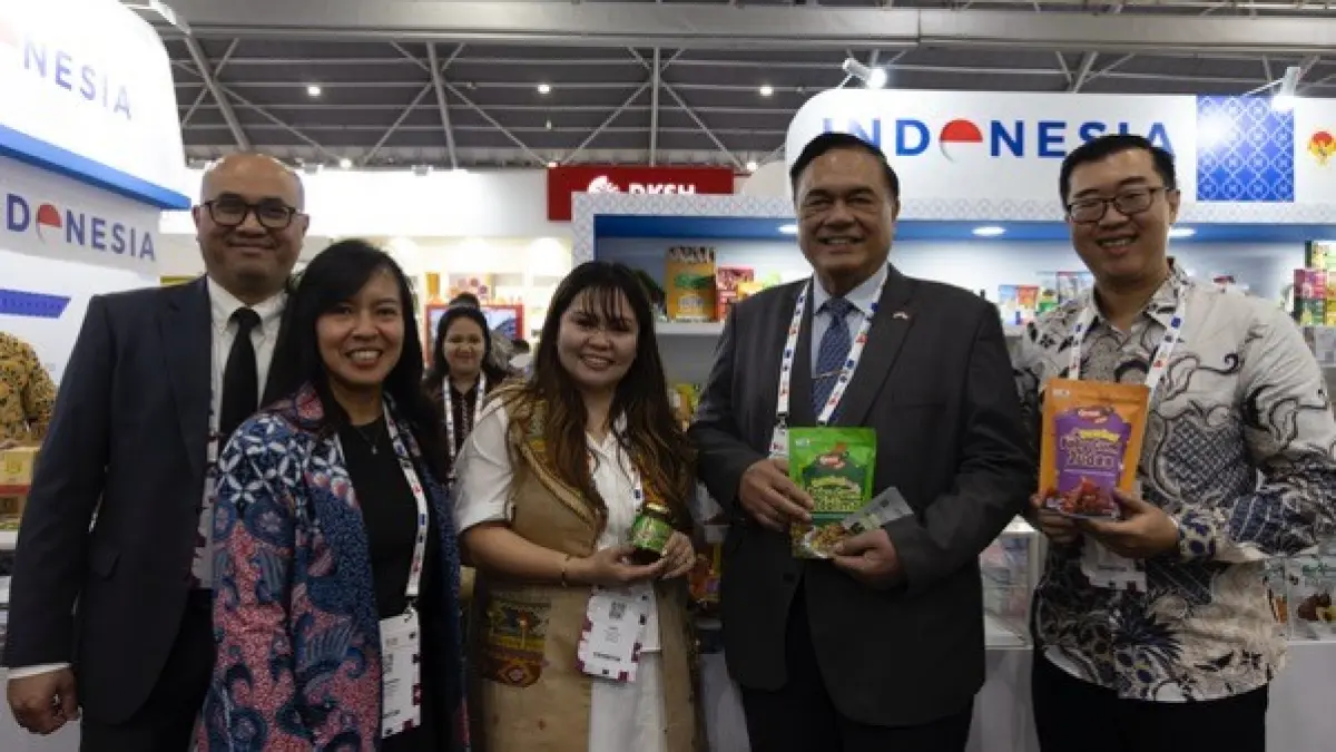 UMKM hasil kurasi dari berbagai program pemberdayaan BRI turut tampil dalam Food and Hospitality Asia (FHA) 2026 di Singapura.