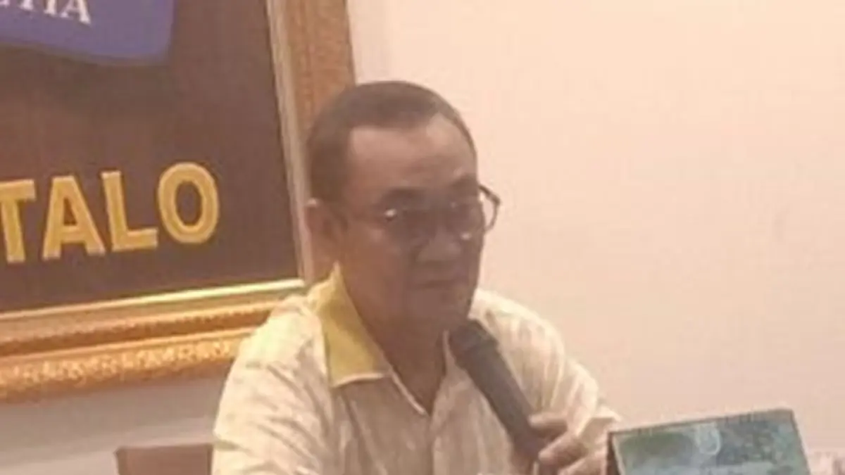 Ramdan Datau mundur dari Ketua SC maju calon ketua Kadin Gorontalo.(F:Panitia)