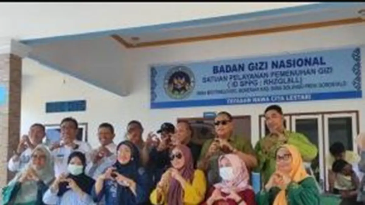 Tim Satgas MBG terus memperkuat pengawasan terhadap operasional SPPG guna memastikan pelayanan gizi kepada masyarakat berjalan maksimal. (F:Dkmfo)