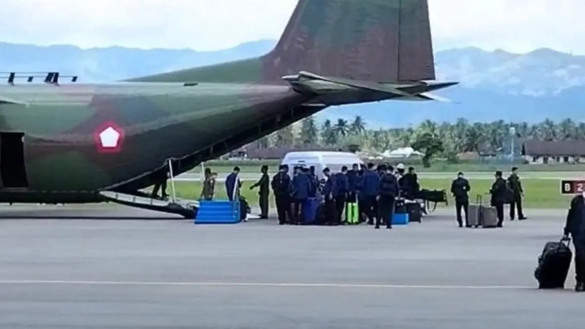 Rombongan Paspamres mulai berdatangan di Gorontalo (F:Ist)