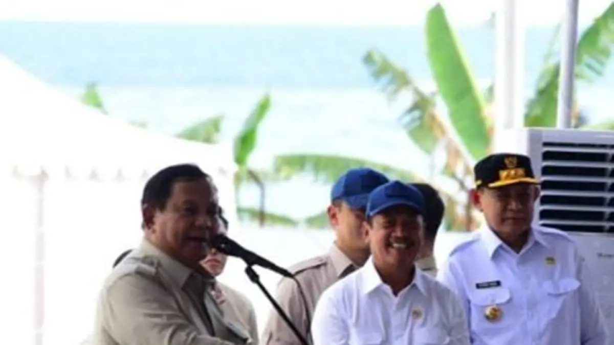 Dalam pidatonya yang penuh semangat, Presiden menegaskan pemerintah akan membangun ribuan kapal ikan untuk masyarakat nelayan.(F:Istimewa)