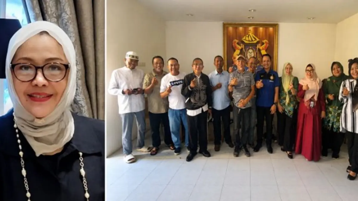 Ketua SC Rinny Luawo dan Panitia SC dan OC Muprov Kadin Gorontalo (F:dok Panitia)