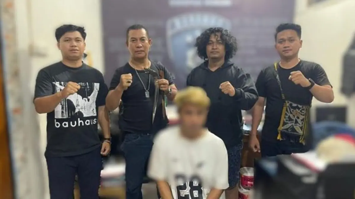 Tim Resmob Jatanras Polresta Gorontalo Kota bersama Unit Reskrim Polsek Kota Timur bergerak cepat 
mengamankan pelaku penganiayaan menggunakan senjata tajam yang terjadi di Jalan Bypass, Kelurahan Tamalate, Kecamatan Kota Timur.(F:Hms-Pol)