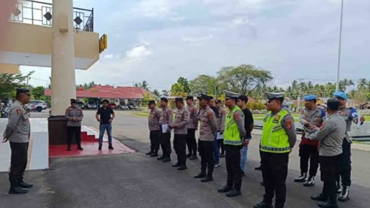 Polres Pohuwato resmi menggelar Operasi Pekat Otanaha 2026 sejak Jumat.(F:hms-Pol)