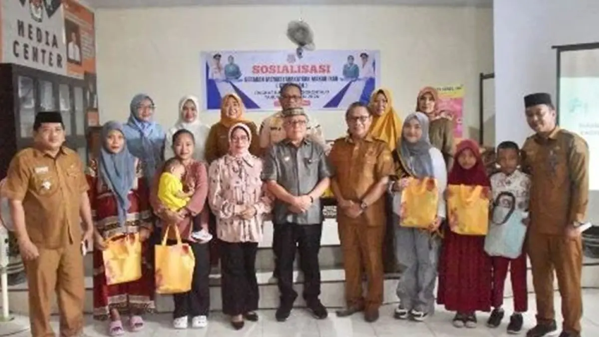 Sosialisasi Gerakan Memasyarakatkan Makan Ikan (GEMARIKAN) 2026 di Desa Hutabohu, Kecamatan Limboto Barat.(F:DKmfo)