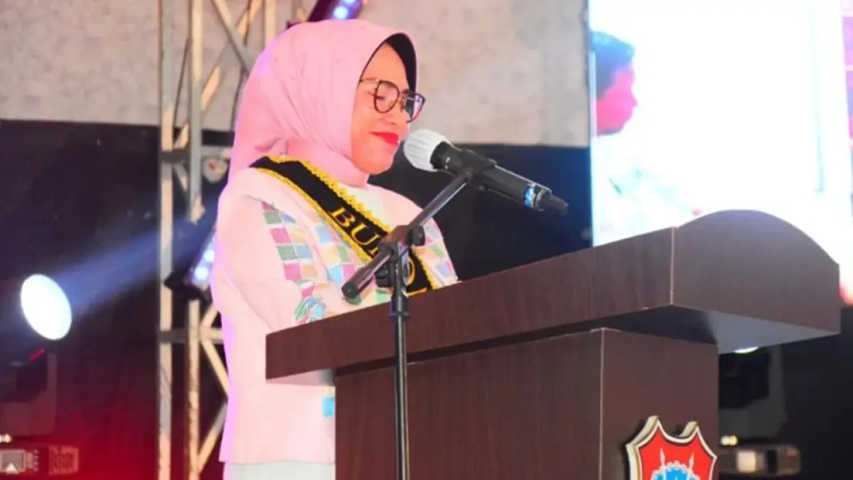 Bunda Literasi Kabupaten Gorontalo, Maryam Sofyan Puhi.(F:dok DKmfo)