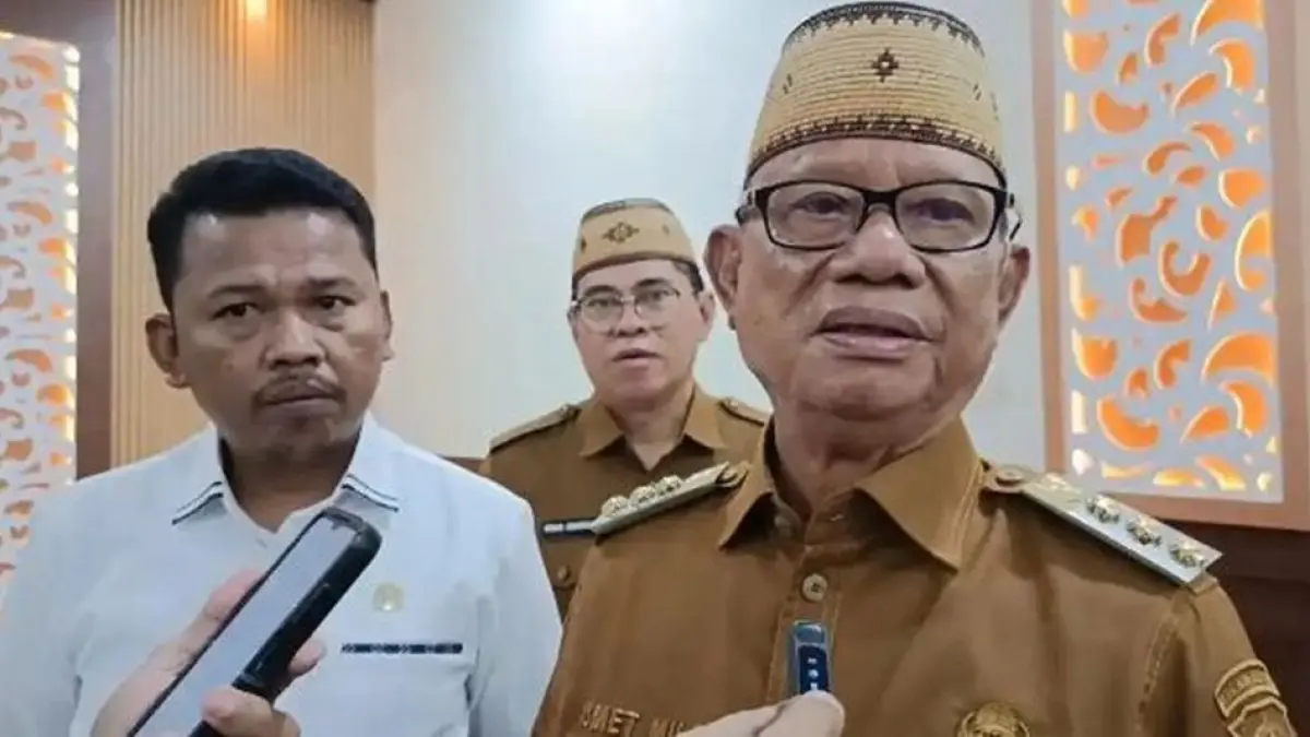 Bupati Bone Bolango, Ismet Mile dan Ketua DPRD Bone Bolango, Faisal Yunus.(F:Ist)
