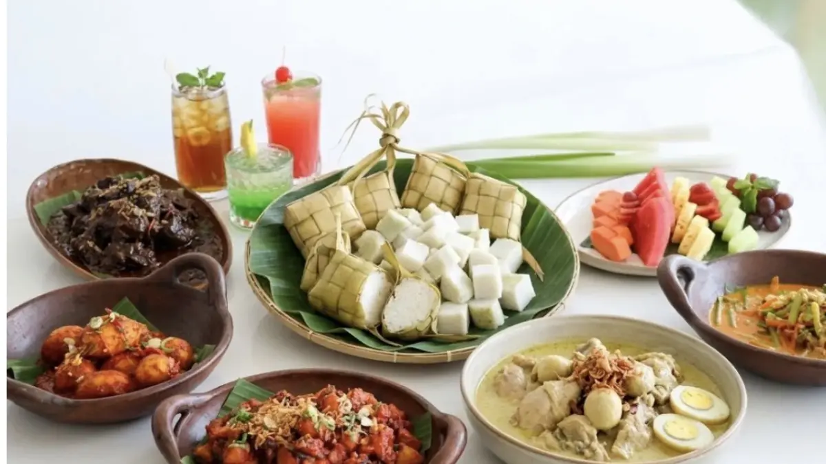 Ilustrasi - Menu ikonik Lebaran Nusantara dalam konsep rijsttafel (ANTARA/HO)