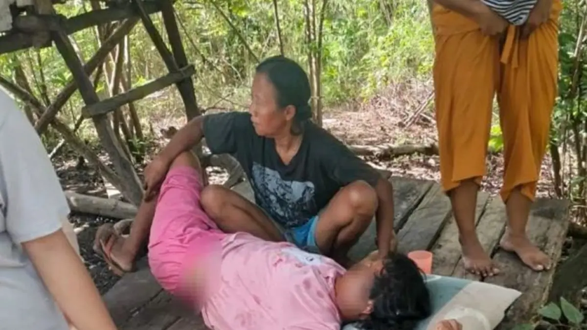 TL diketahui merupakan salah satu dari sebelas warga yang dilaporkan ke polisi terkait aksi demonstrasi menuntut hak plasma yang berujung perusakan pos jaga perusahaan.(F:Ist)