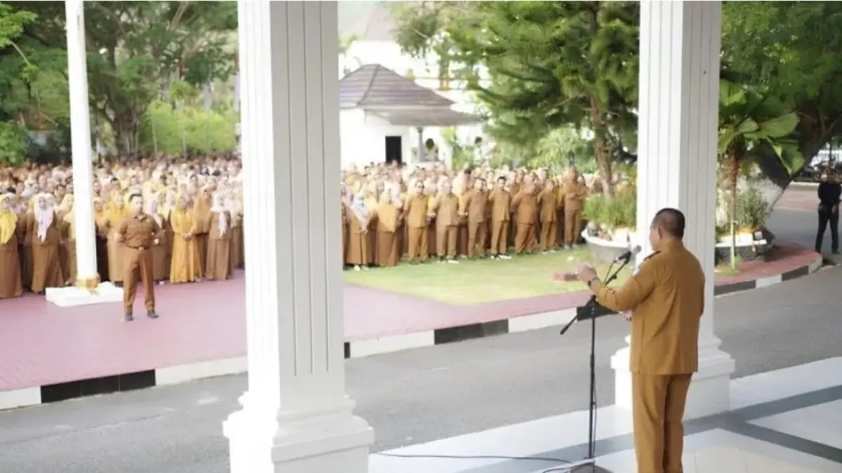 Pemerintah Provinsi Gorontalo telah mencairkan Gaji ke-13 bagi Aparatur Sipil Negara (ASN). Hal itu diungkapkan oleh Kepala Badan Keuangan dan Aset Daerah Sukril Gobel, Rabu (3/6/2026). (HO-Diskominfotik)