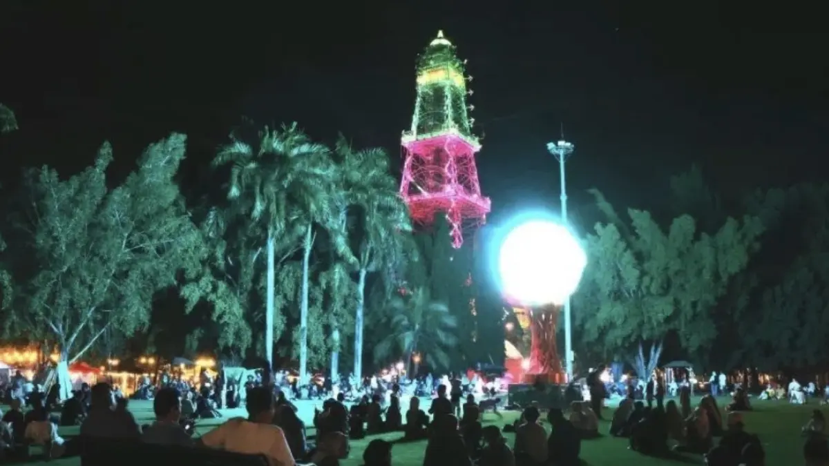 Tempat wisata baru yang dibangun oleh Gobel Group berada di kawasan Taman Limboto, Kabupaten Gorontalo, Provinsi Gorontalo, Minggu (21/6/2026). (ANTARA/Zulkifli Polimengo)