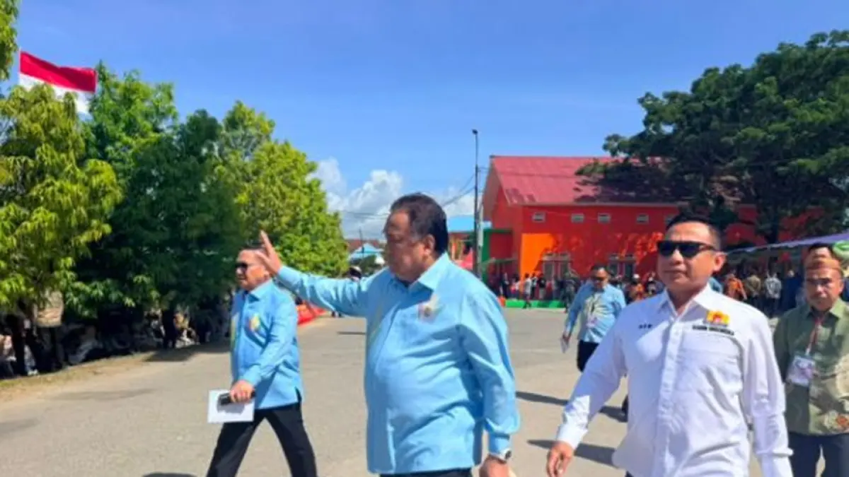 Rahmat Gobel saat menghadiri PENAS KTNA (F:Dlp)