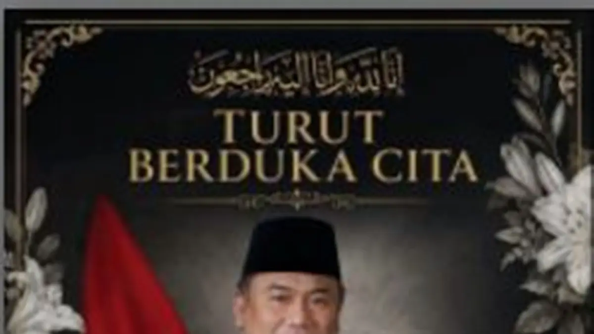 Ucapan duka mengalir atas kepergian Rachmat Gobel (F:istimewa)