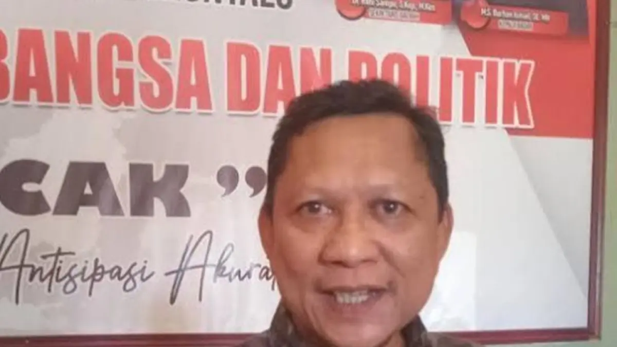 Kepala Kesbangpol Kabupaten Gorontalo, M.S. Burhan Ismail.(F:dok)