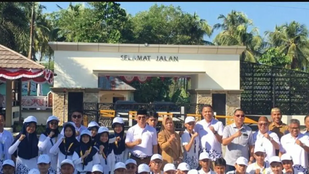 Pembukaan Masa Pengenalan Lingkungan Sekolah Nasional Terintegrasi di BPMP Provinsi Gorontalo, Senin (10/8/2026). (F.Indra/Diskominfo)