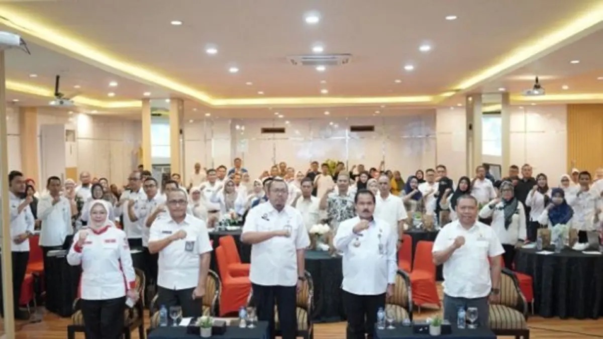  Kegiatan Sosialisasi layanan AHU menghadirkan pelaku UMKM dari kabupaten/kota serta OPD terkait.
yang digelar  Kanwil Kementerian Hukum Gorontalo. (F:istimewa)