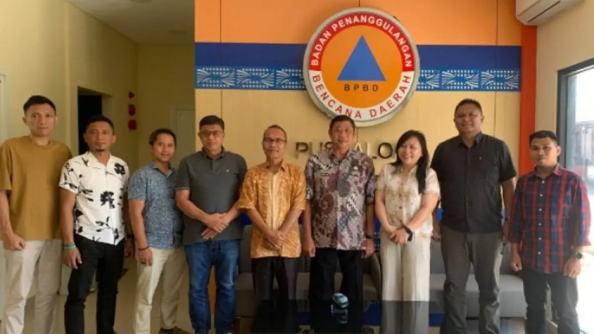 Kunjungan Tim DPRD Bolsel saat melihat secara langsung upaya BPBD Provinsi Gorontalo dalam memperkuat sistem mitigasi dan kesiapsiagaan menghadapi berbagai potensi bencana.(F:BPBD)
