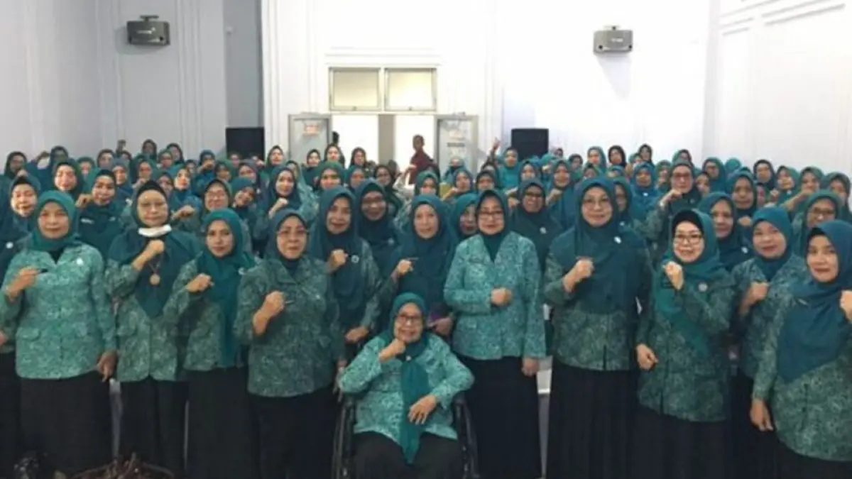 Sosialisasi Hasil Rakernas X PKK Tahun 2025 yang diikuti TP PKK Kabupaten, Kecamatan, Desa dan Kelurahan di Aula Bappeda Litbang Bone Bolango.(F:Diskominfo)