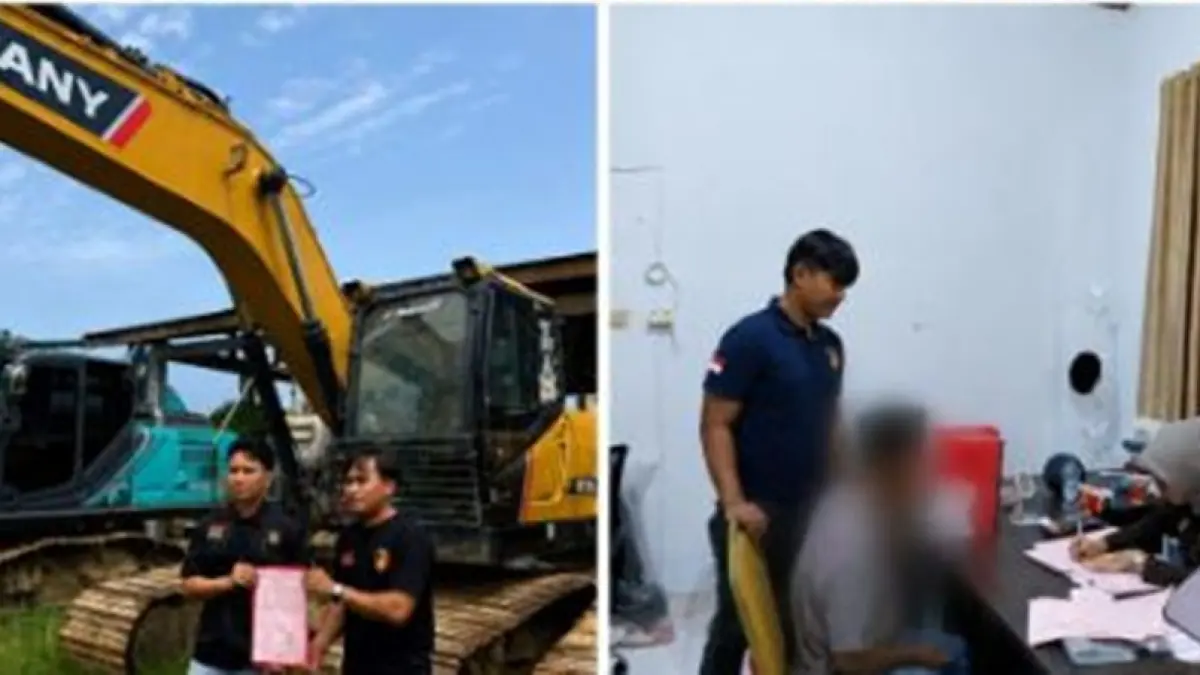 Kasus dugaan PETI menjadi perkara dengan barang bukti paling banyak. Unit III Tipidter menyerahkan tiga tersangka sekaligus,(F:Hms-Pol)