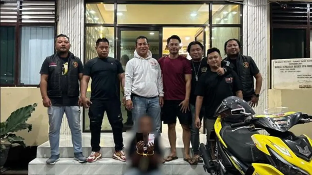 Tim URC yang berada di bawah arahan Kasat Reskrim Polresta Gorontalo Kota, Kompol Akmal Novian Reza, langsung bergerak dan menyergapnya di wilayah Kecamatan Bongomeme, Kabupaten Gorontalo.(F:Hms-Pol)
