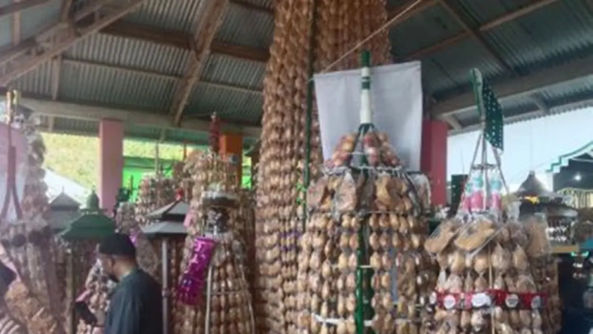 Suasana Festival Walima di Desa Bongo Kecamatan Batudaa Kabupaten Gorontalo.(F:gpd)