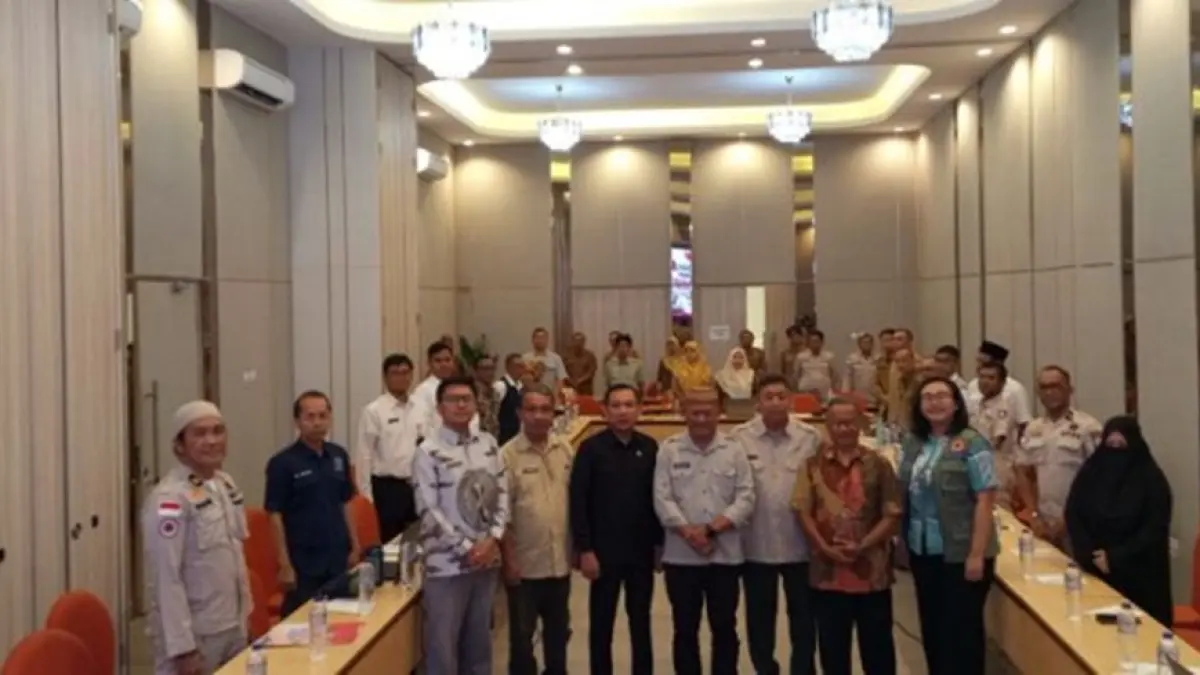 Kegiatan Sosialisasi Penyusunan RPB di Ballroom Hotel Yulia, Kota Gorontalo.(F:BPBD)