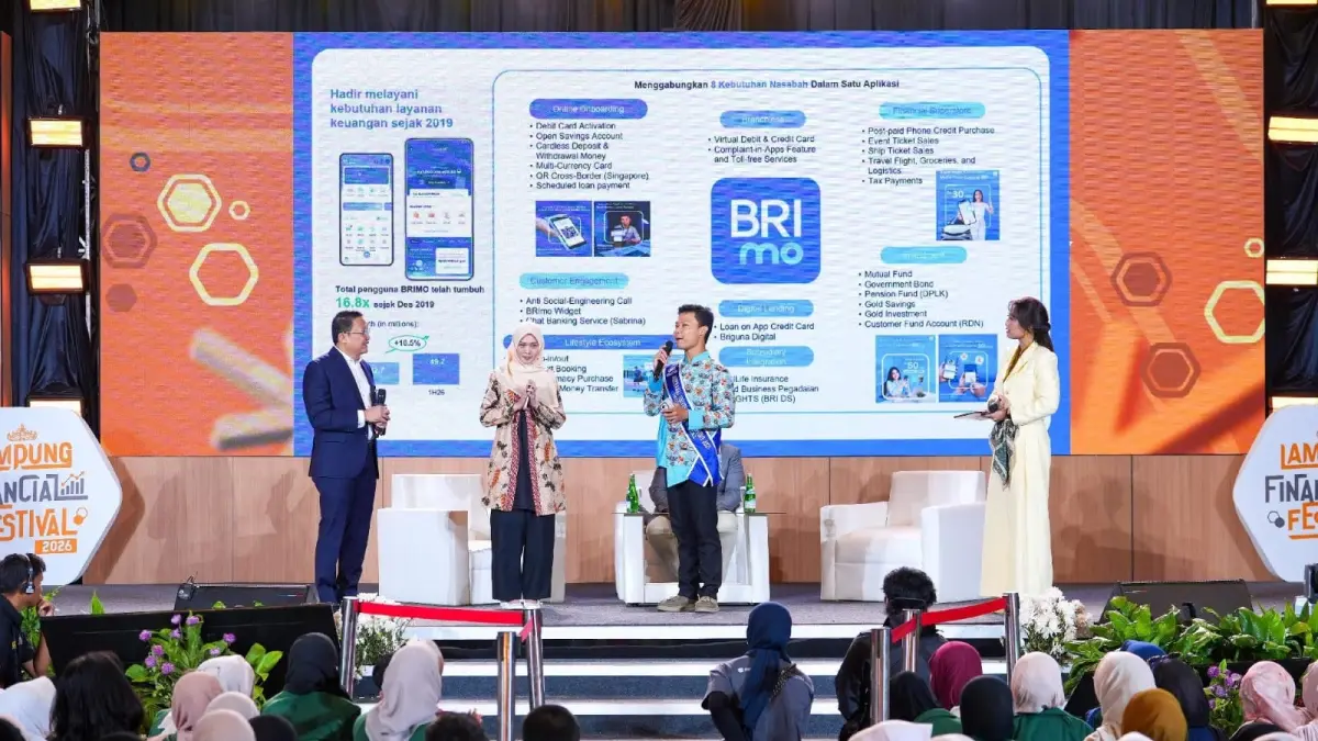 Lampung Financial Festival 2026, Minggu (6/9/2026). 