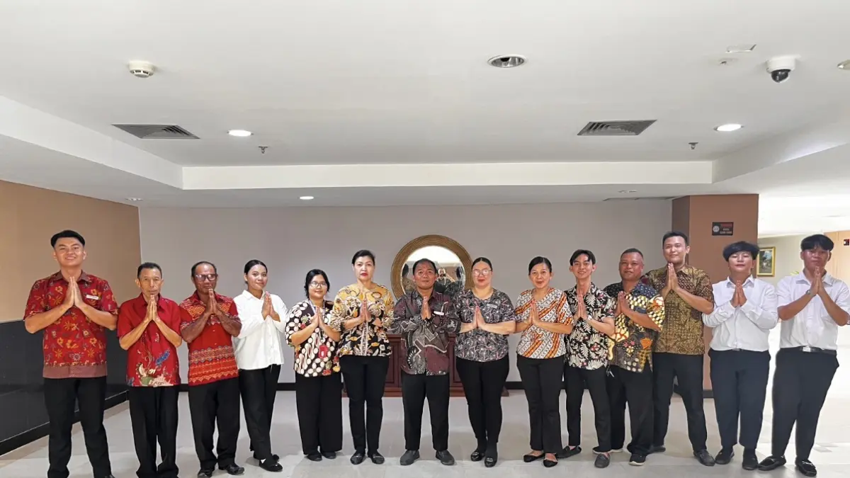 House Keeping Team Sutan Raja Hotel & Convention Centre Manado.
